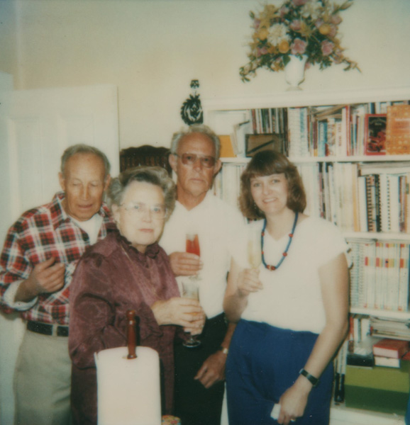 Ralph with Winelle, Les, and Elaine