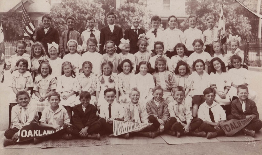 Hawthorne School, Fruitvale California 1916